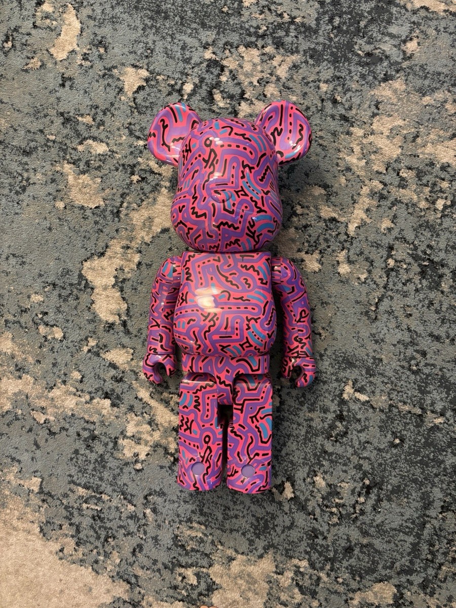 Haring Keith #5 100% Bearbrick 400% BE@RBRICK Medicom by 1000% Toy 