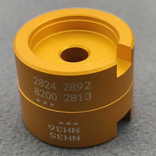 Anodised Aluminium Dual Watch Movement Holder SEIKO / ETA NH35 NH36 7S26 2824