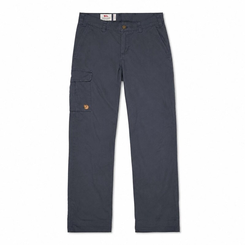 Womens Fjallraven Ovik Cargo Trousers 30"-31" Waist & 35" Length Black