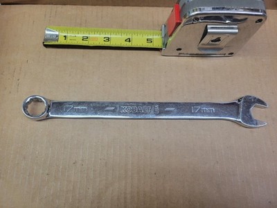 First Generation Kobalt USA 17 MM  12-Point Combination Wrench No 01217