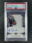 2020-21 Panini Crown Royale ANTHONY EDWARDS 120/199 RC Patch On Card Auto PSA 8