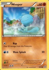 Wooper XY - Ancient Origins - 38/98 Pokemon Card LP