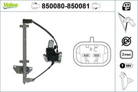 Fensterheber Vorne Links Valeo 850080 Passend FÜR Nissan