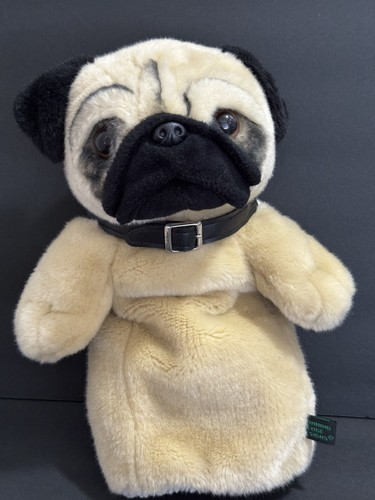 Winning Edge Designs 12 Zoll Mops Fahrer Golfschläger Abdeckung Plüsch Hund Handpuppe Spielzeug