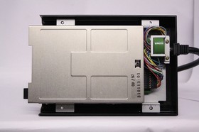 CCOMMODORE AMIGA CDTV CD-1411 FLOPPY DISK DRIVE ORIGINAL BLACK W/o BOX LV4 91221