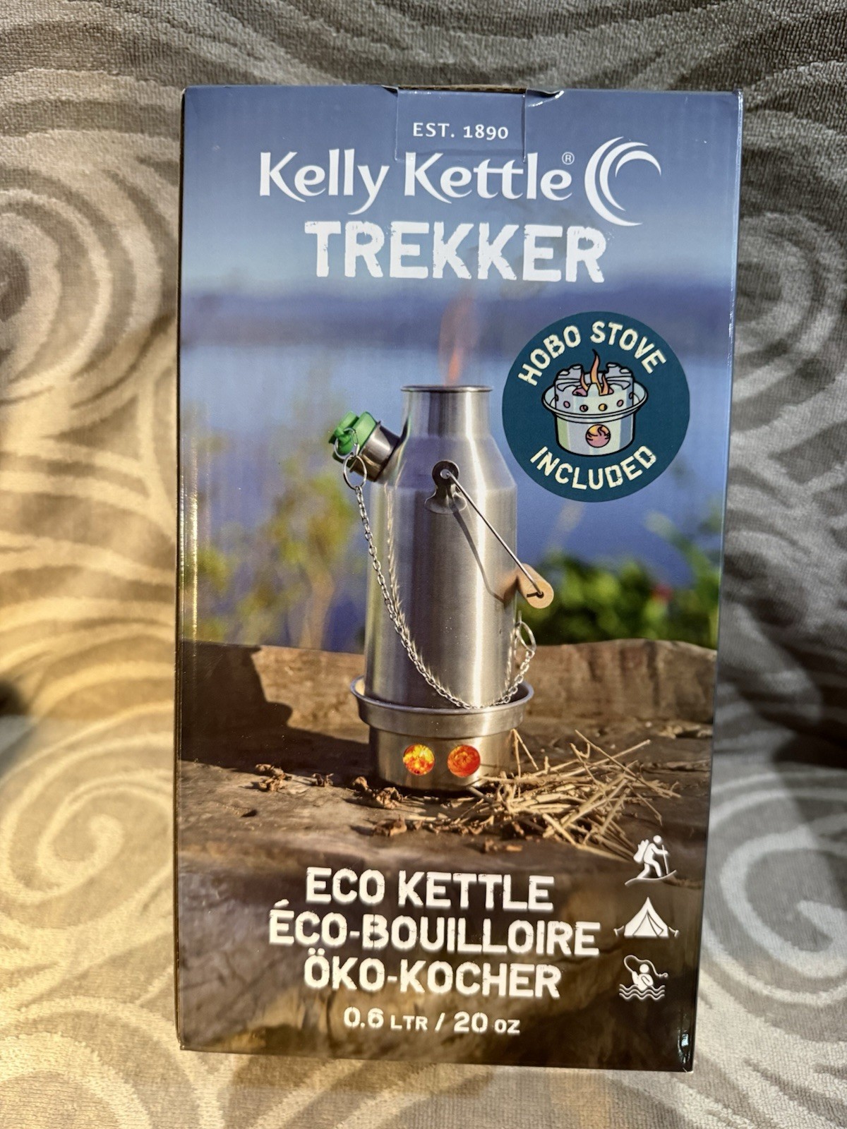 Kelly Kettle - Aluminum Small  Trekker  Kelly Kettle&reg;  + Ho