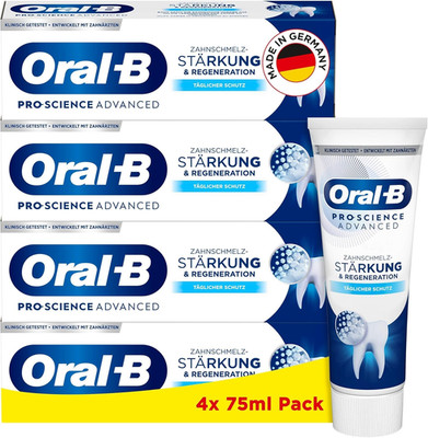 Oral-B Pro-Science Advanced Zahncreme Zahnschmelz-Stärkung Regeneration 300 ml