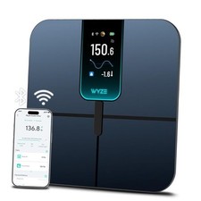 Ultra, Smart Scale with 4.3" Color Display, Digital Wyze Scale Ultra - Black