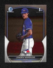 2023 Bowman Draft - Landen Maroudis Chrome 1st Bowman #BDC-138 Blue Jays