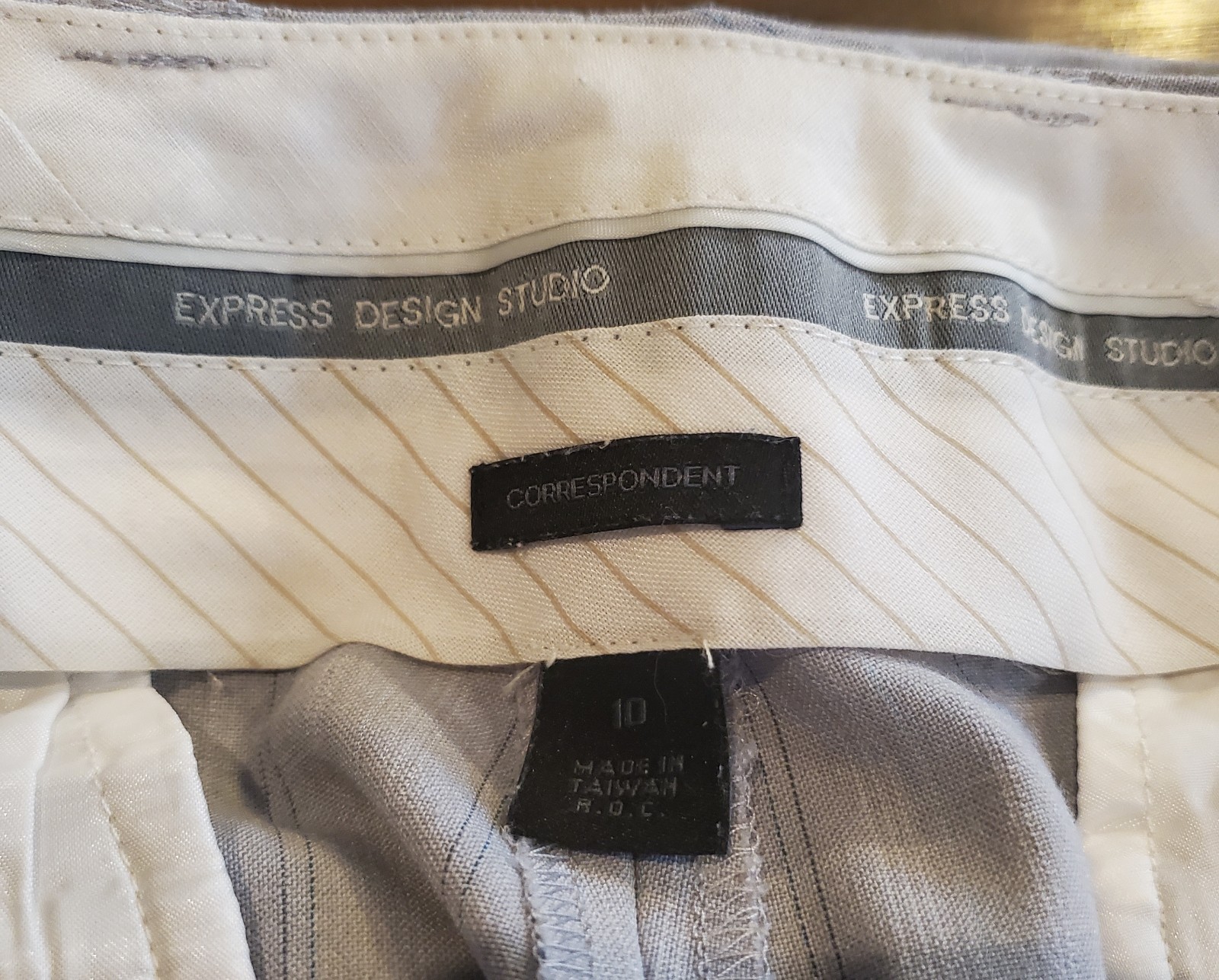 Express Design Studio Correspondent Pants Womens … - image 8