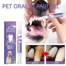 Pet Oral Gel Teeth Cleaning Dog Cat Bad Breath Tartar Plaque Removal Dental Care
