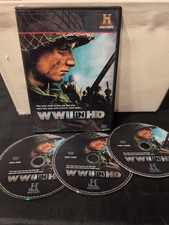WWII in HD DVD 2009 History Channel Documentary Gary Sinise 3-Disc Set