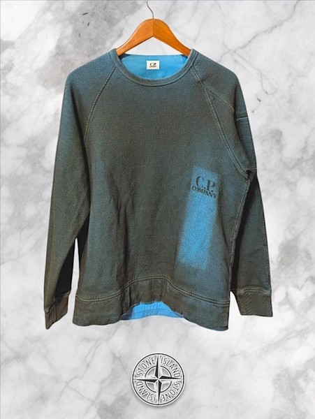 CP Company Crewneck Sweatshirt Green Size M 2008 Vintage New Without Tags