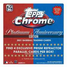 2021 Topps Chrome Platinum Anniversary  You Pick - Complete Your Set