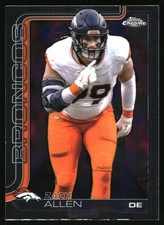 Zach Allen 2025 Chrome #95 Broncos 