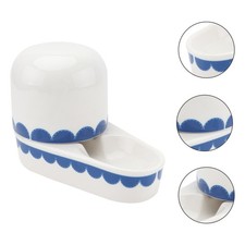 1Pc Waterer Ceramic Waterbowl Pet Drinking Bowl for Home