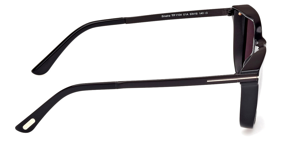 NWT Tom Ford FT1104 Black Rectangle 53mm Sunglasses Tom Ford FT1104 Sunglasses | Select Eyewear main image 2