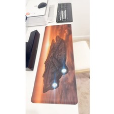 Millennium Falcon in Sunset Clouds Large Gaming Mouse Pad 31"x11.5" Non-Slip Mat