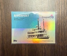 Disney 70th Anniversary Mark Twain Riverboat Topps Hobby Box