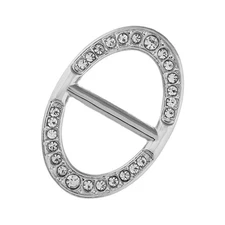 Scarf Rings T Shirt Alloy Jewelry Multi-purpose No-snag Clasp Scarves Clamp