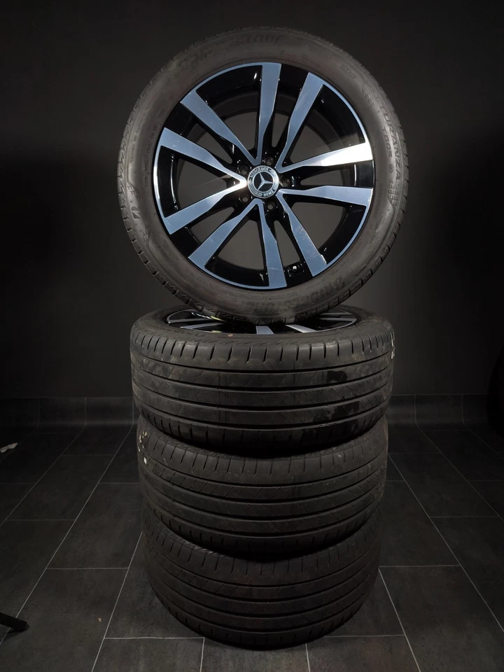 4 Sommerräder 255 45 R19 Mercedes S-Klasse  W223 V223  19" Alufelgen - Bild 2 von 4