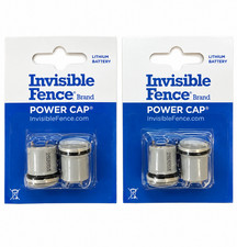 Invisible Fence Power Cap Batteries 4 Pack R21 R22 R51 MicroLite Replacement NEW