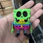 Spongebob Skullpants Black Light Super 7 Vinyl Figure - Squarepants No Blind Box