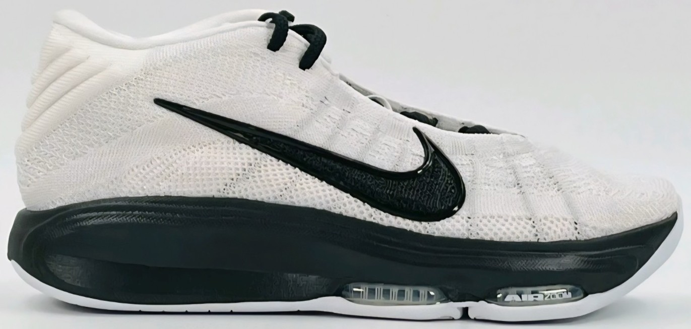 Size 7 - Nike Air Zoom GT Hustle 3 TB Promo White Black for  display picture 2