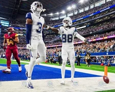 8x10 Photo GEORGE PICKENS & CEEDEE LAMB Dallas Cowboys NFL WR Pro Bowl