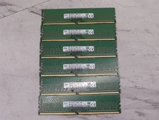 LOT OF 6 SK Hynix 8GB 1RX8 PC4-2666V-ED2-11 HMA81GU7CJR8N-VK DDR4 Server RAM 