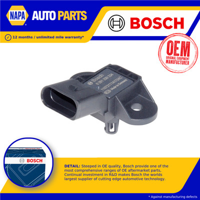 MAP Sensor fits VW PASSAT 3C2, 3C5 1.6 2.0D 05 to 08 BKP Manifold Pressure Bosch