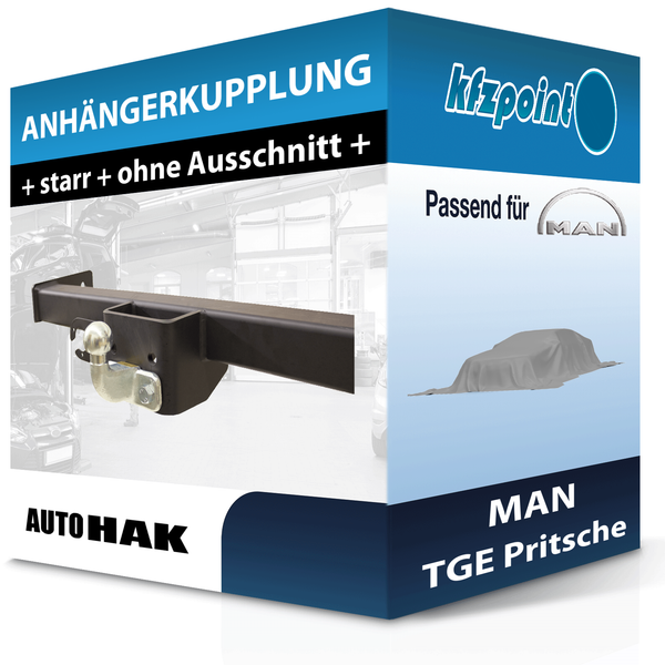 für MAN TGE Pritsche 11.2016-Jetzt Auto HAK AnhäNgerkupplung Starr Neu-image