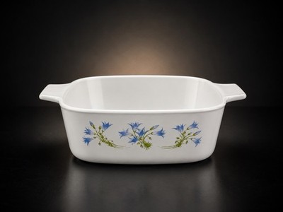 Vintage Corning Ware Blue Cornflower A-1.5L U.S.A. Casserole Bake Dish 1.5 Liter