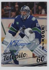 2025 Upper Deck Fleer Ultra Rookies Rainbow Foil Nikita Tolopilo #174 Auto 1du0