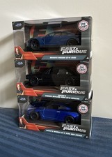 Jada Fast And Furious Brian's Nissan Skylines 3 set: 2000 Gtr , Ben sopra,  r35
