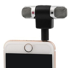 MINI PHONE MICROFONO STEREO PC REGISTRARE 3.5mm SMARTPHONE audio voce ul