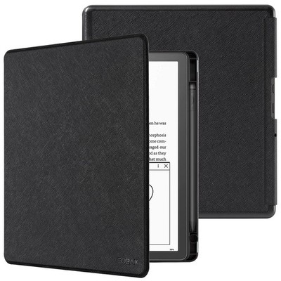 Case for Kindle Scribe - All New PU Leather Cover with Auto Sleep Wake Featur...