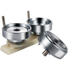 VEVOR Badge Punching Die Button Maker Die Mould Round 58 mm for DIY Button Maker