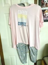 Women's Joyspun 2pc. Pajama Set, size 3X 22W-24W 