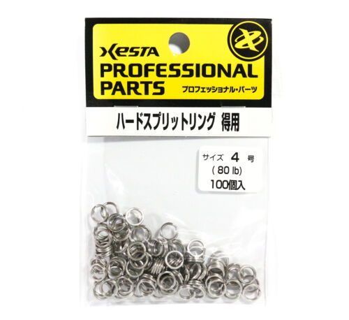 Xesta Hard Split Rings Value Pack Yellow Package Size 4, 100 pieces (7272) - Foto 1 di 4