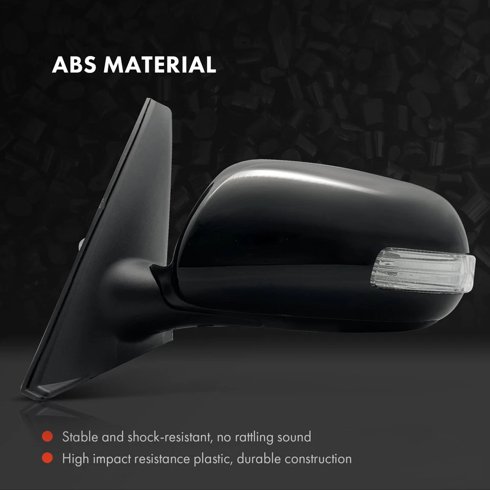 2 зеркала с электроприводом с ручным складыванием и сигнальным светом гладкие для Scion xB 2008-2015 - Изображение 3 из 4