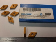 VALENITE DNMG-432 V1N CARBIDE INSERTS, 7 PCS, MADE IN USA