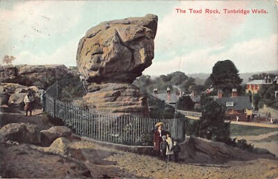 AK - TUNBRIDGE WELLS - THE TOAD ROCK - POSTED 1909