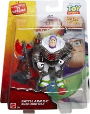 Toy Story Battle Armor Buzz Lightyear Action Figure 10 cm - MATTEL