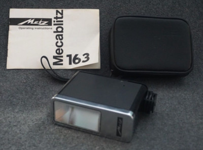 Metz Mecablitz 163 Flash w/Manual & Case
