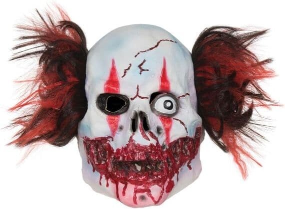 Halloween Manic Clown Mask