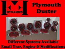 FF DYNAMICS EXTREME TWIN ELECTRONIC COOLING FAN SYSTEM: PLYMOUTH DUSTER