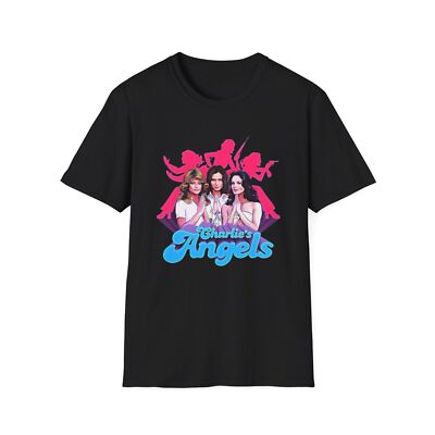 Charlies Angels T-Shirt, Vintage Tee, 70s Style Top, Charlies Angels Gift