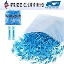 Heat Shrink Butt Connectors Marine Grade Insulated Crimp Wire Connector 16-14AWG