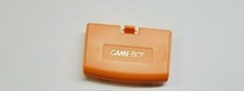 NEW SOLID ORANGE GAME BOY LOGO ADVANCE REPLACEMENT BATTERY COVER LID DOOR G99